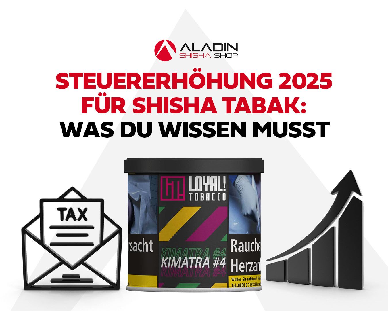 Shisha Tabak 2025: Steuern und Preisanstieg erklärt