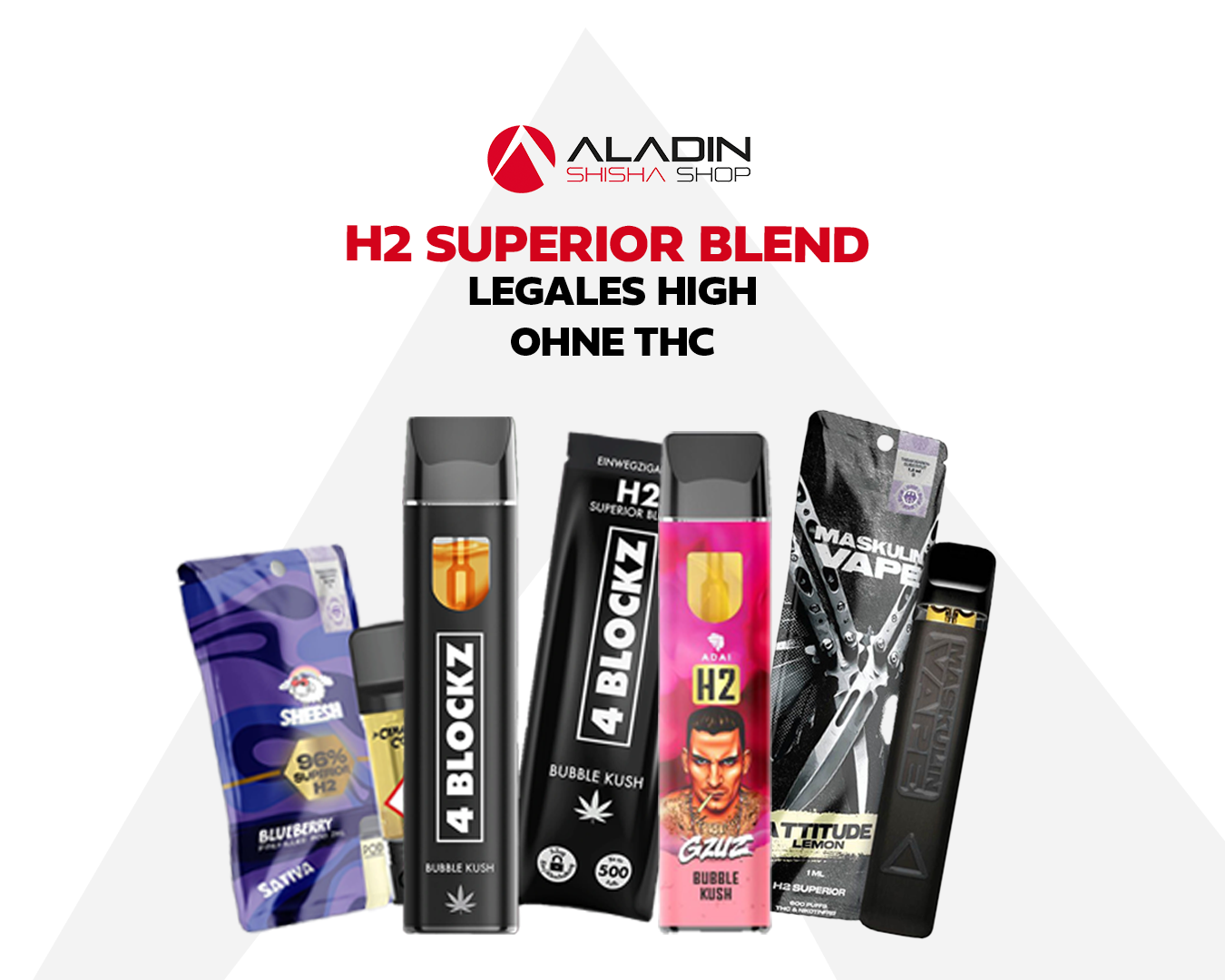 H2 Superior Blend – Starke HHC Alternative mit schneller Wirkung