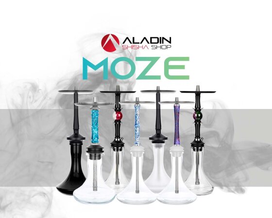 Moze Shisha - Ausgefallenes Design &amp; großartiges Rauchverhalten - Moze Shisha - Die besten Shishas auf dem Markt