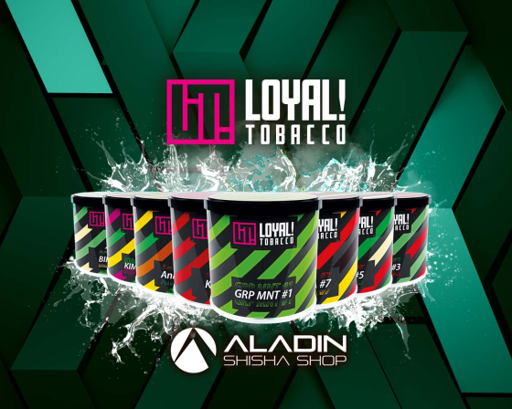 Loyal Tobacco: Hochwertiger und günstiger Shisha Tabak im Aladin Shisha Shop