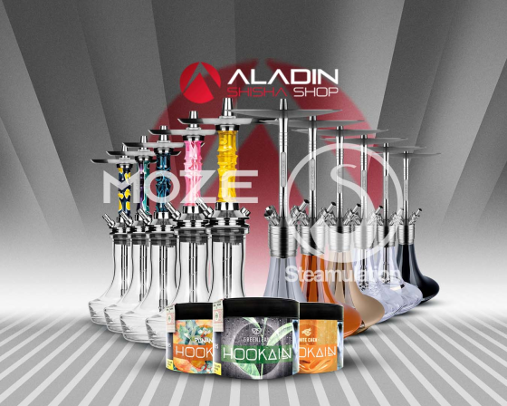Neue Produkte &amp; Bestseller Restocks im Aladin Shisha Shop: Steamulation Ultimate, Moze Breeze Pro, Hookain 200g Restock - Neue Produkte &amp;  Restocks im Aladin Shisha Shop: Steamulation Ultimate, Moze Breeze Pro, Hookain 200g Restock