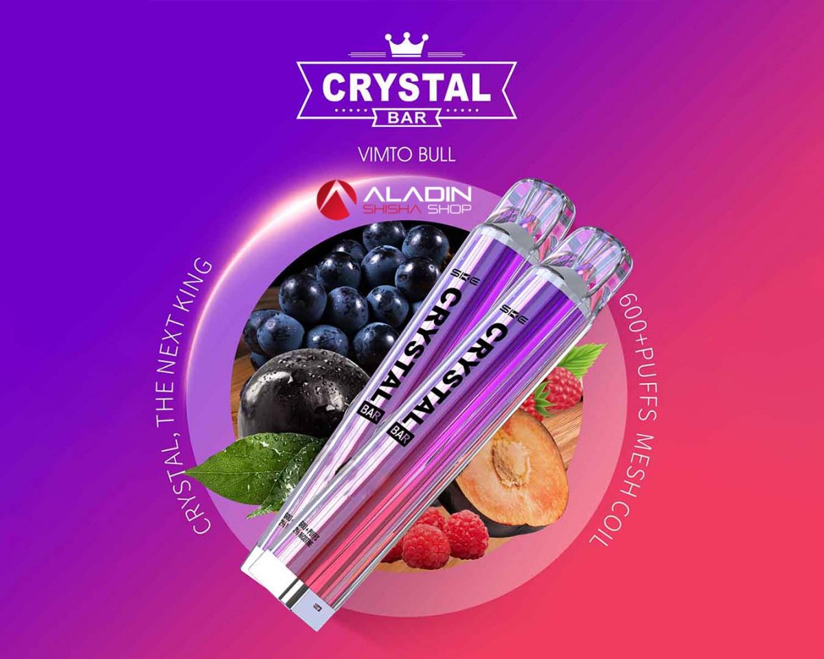 SKE Crystal Bar 600: Hochwertig, stylisch und einfach zu verwenden - SKE Crystal Bar 600: Entdecke die neue Ära der Einweg-Vapes