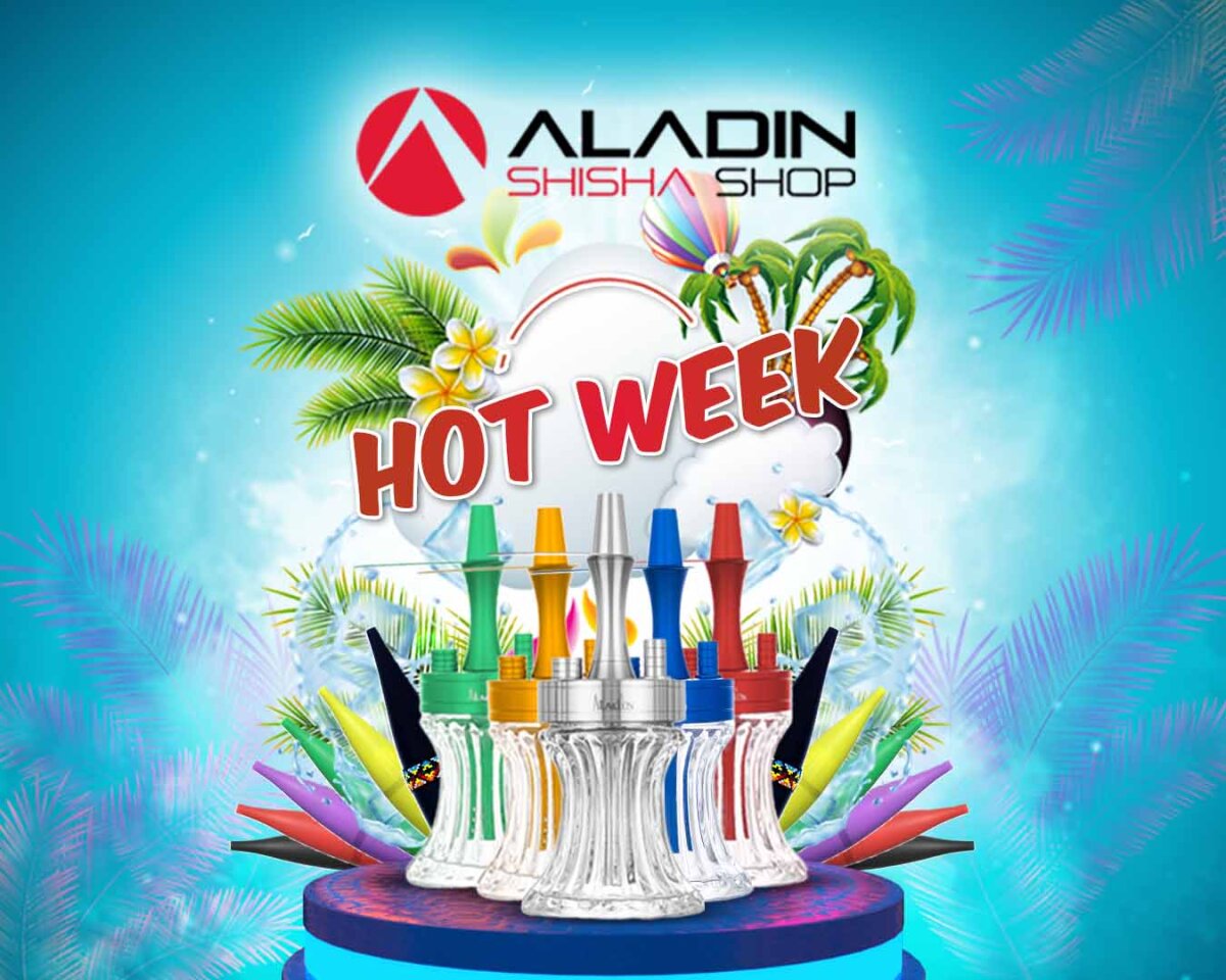Hot Week - Aladin 2 Go ab 19,90€ - Aladin 2 Go: Die ideale Reiseshisha ab 19,90€