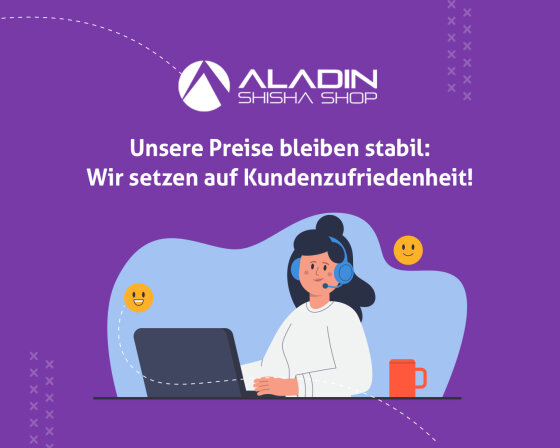 Unsere Preise bleiben stabil: Wir setzen auf Kundenzufriedenheit