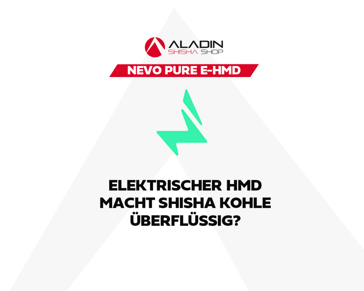 Nevo Pure HMD: Electric HMD makes hookah coal superfluous - Electric HMD Nevo Pure: Discover the ultimate hookah experience