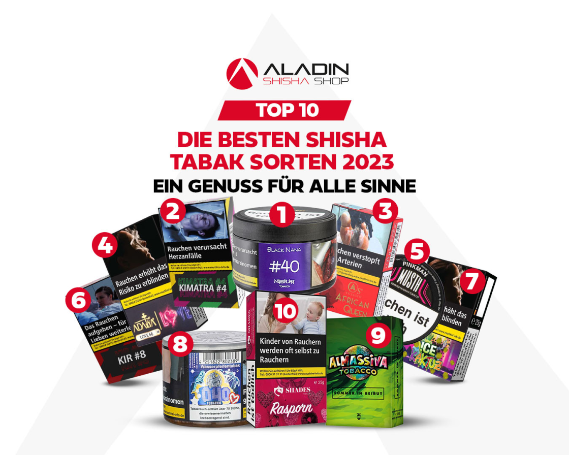 Welcher Shisha Tabak Schmeckt Am Besten Bester Shisha Tabak 2023: Die Top 10 Sorten, die anspruchsvolle Raucher