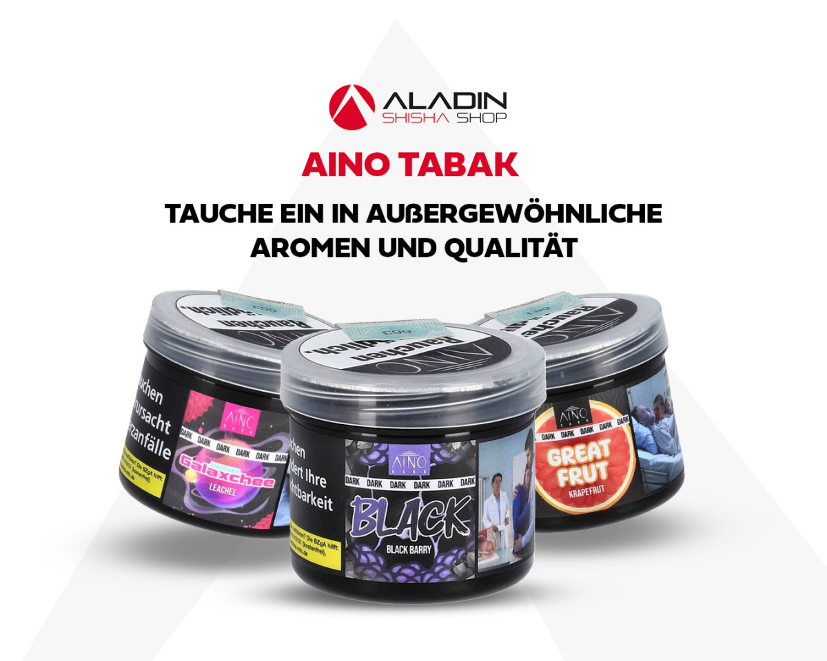 Aino tobacco: immerse yourself in exceptional flavours and quality! - Aino hookah tobacco: Experience flavour explosions in a class of their own!