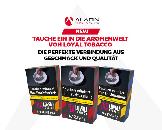 Tauche ein in die Aromenwelt von Loyal Tobacco: Die perfekte Verbindung aus Geschmack und Qualität