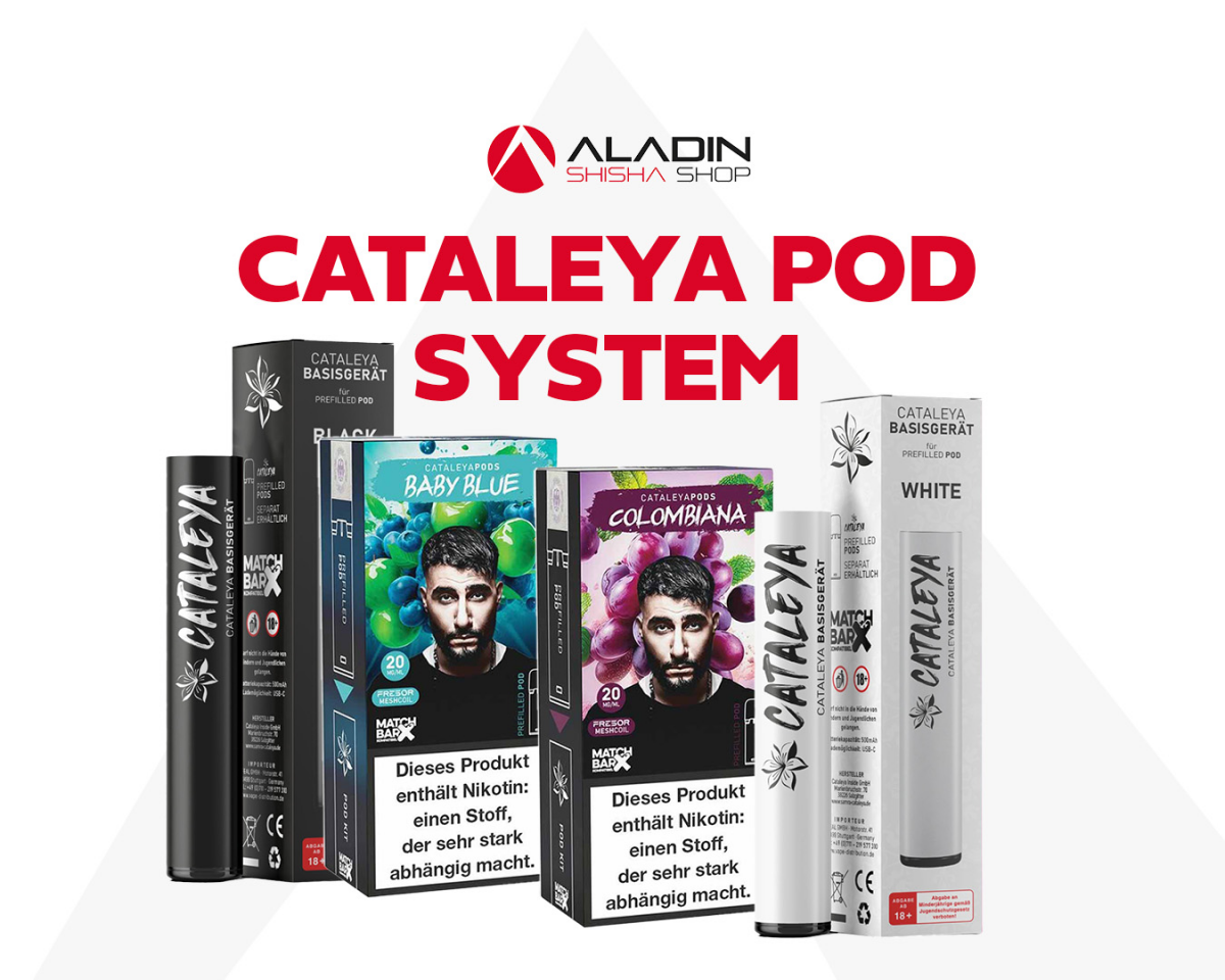 Cataleya Pod System: The future of vaping is here! - Experience an unrivalled variety of flavours with the Cataleya Pod System