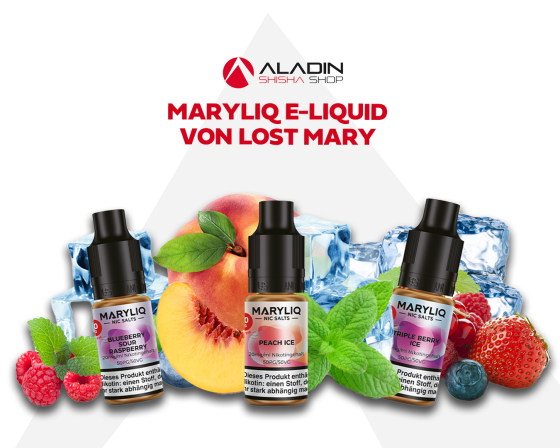 Maryliq E-Liquid von Lost Mary: Revolutioniere dein Dampferlebnis