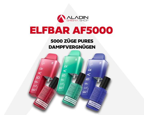 Elfbar AF5000 im Test: Erlebe 5000 Züge pures Dampfvergnügen