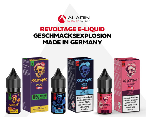 Revoltage E-Liquid – Geschmacksexplosion made in Germany