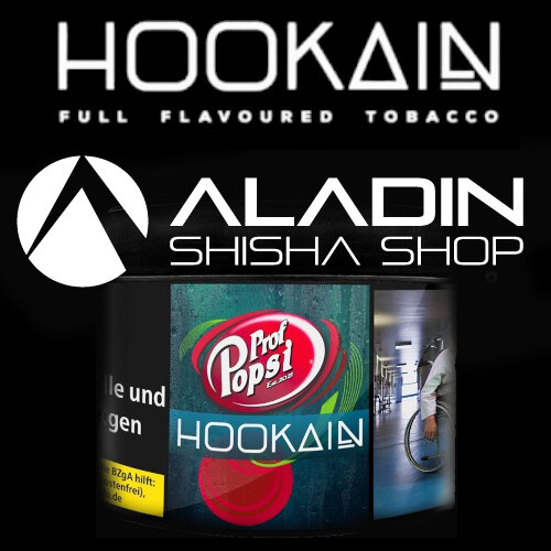 Hookain Tobacco - Prof. Popsi - intense, sparkling, sweet &amp; refreshing - Hookain Tobacco - Prof. Popsi - intense, sparkling, sweet &amp; refreshing