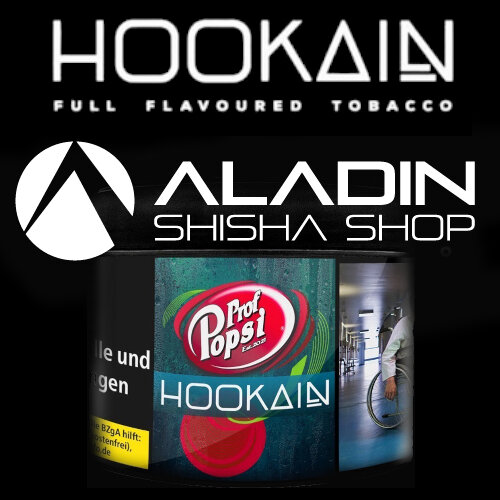 Hookain Tabak – Prof. Popsi – intensiv, prickelnd, süß &amp; erfrischend