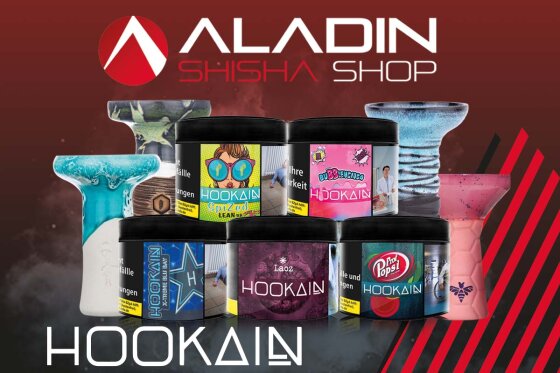 Hookain ein Tabakproduzent &amp; beliebter Shisha Kopf Hersteller