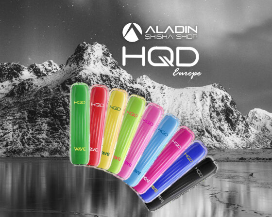 HQD Vapes - einer der führende Hersteller von E-Shishas - HQD Vapes - die trendigste E-Shisha auf dem Markt