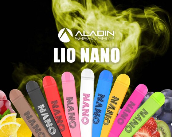 Die perfekte E-Shisha für unterwegs - die Lio Nano Vape - Die Lio Nano Vape - die neue Generation der E-Shishas