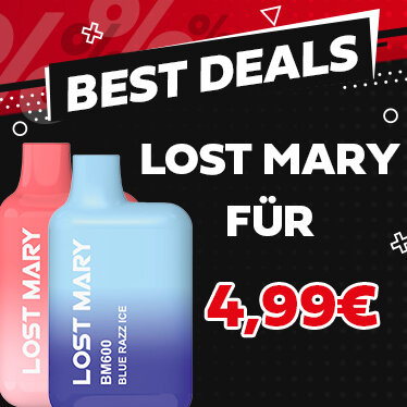 Black Friday & Cyber Monday Deal auf Lost Mary Vapes