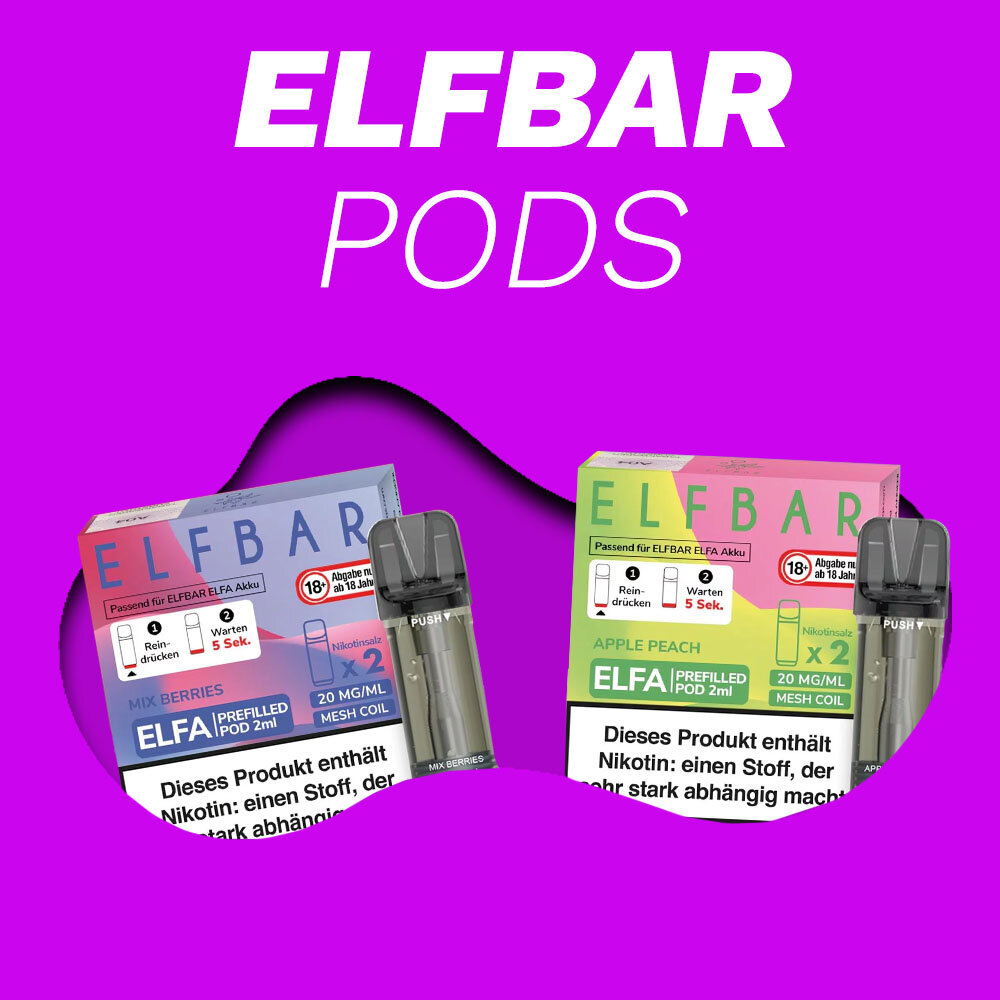 Elfbar Pods: Prefilled ELFA Pods