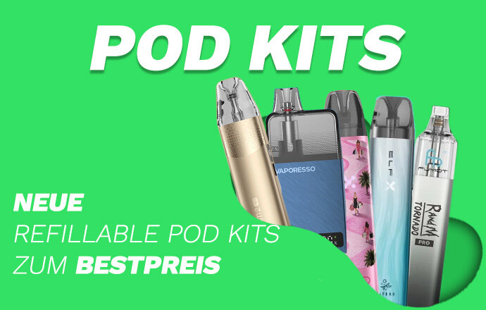 Nachfüllbare Pod Kits