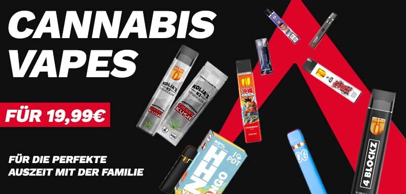 3. Advent Deal: Cannabis Vapes für 19,99€