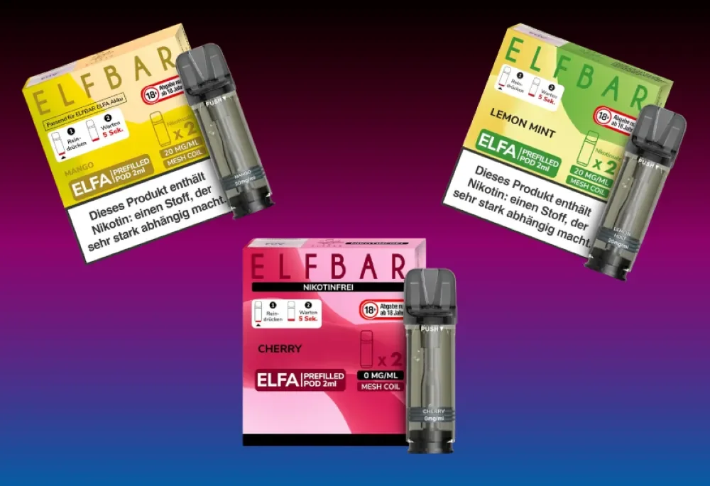 ELFA Pods - Prefilled oder Refillable