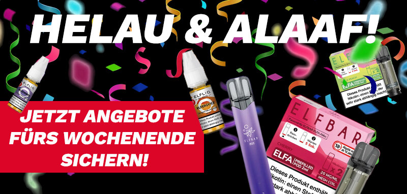 Fastnacht Sale - Jetzt Vorräte sichern!