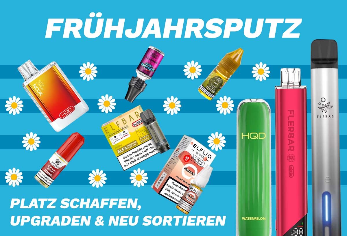 Entdecke die Welt von Elfbar - Pod Systeme, Liquids, Vapes &amp; mehr!