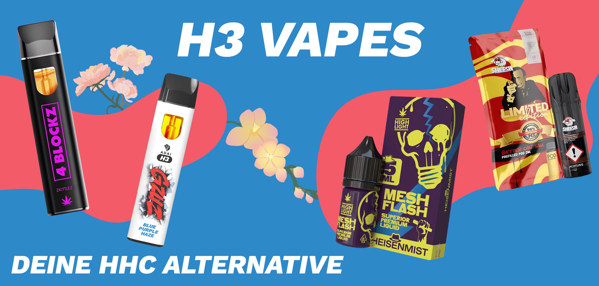 H3 Vapes - Deine HHC alternative!