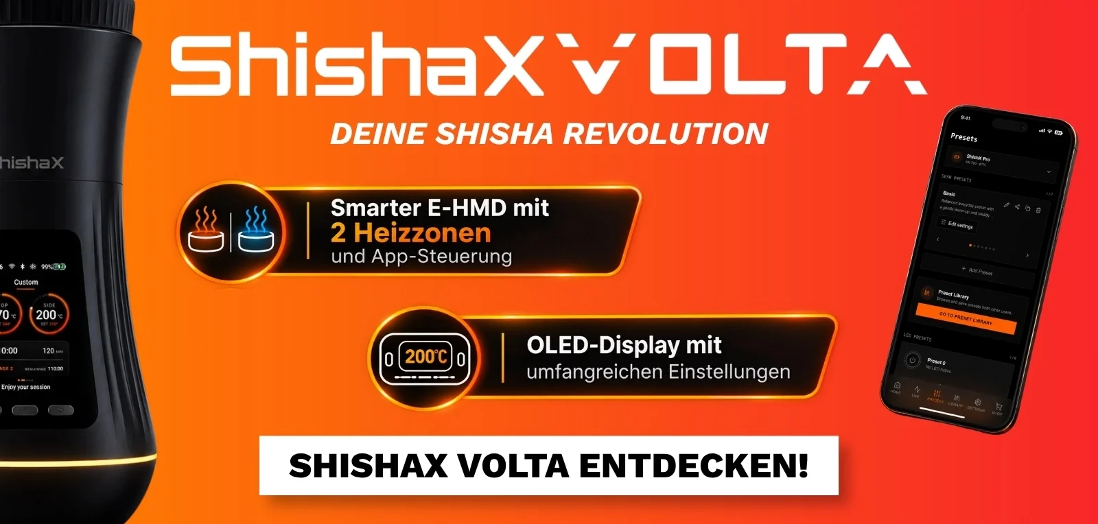 ShishaX VOLTA Entdecken