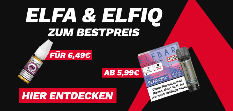 ELFA &amp; ELFLIQ zum Bestpreis