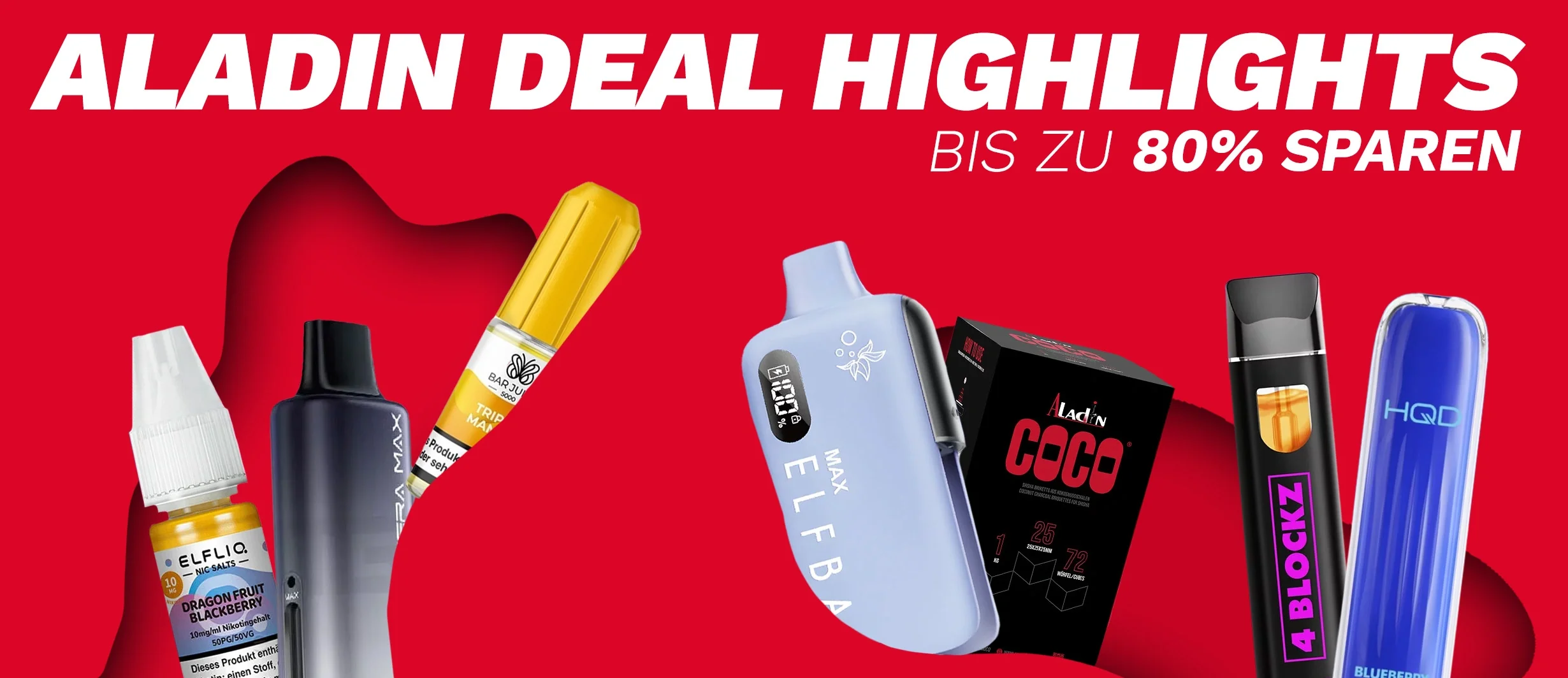 Big Puff Vapes - Bis zu 50.000 Züge pro Vape