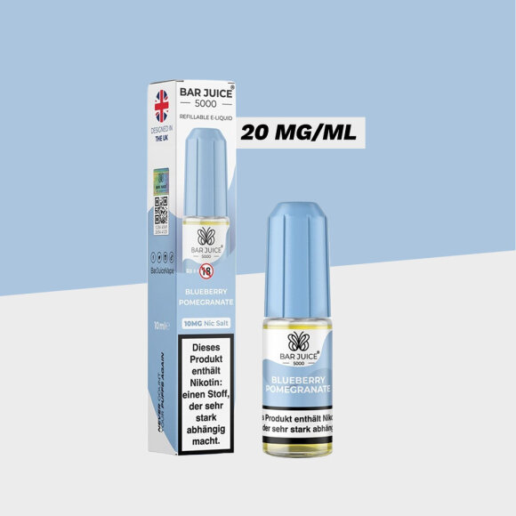 Bar Juice 5000 - Blueberry Pomegranate 20mg/ml - E-Liquid