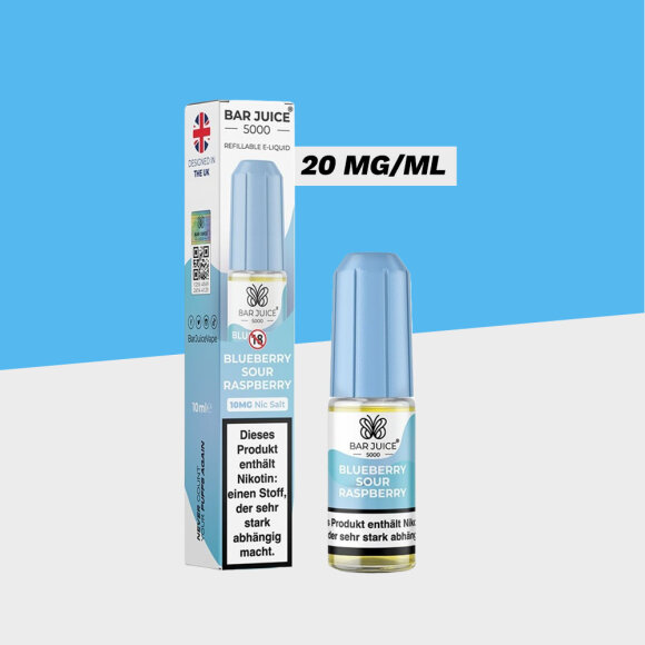 Bar Juice 5000 - Blueberry Sour Raspberry 20mg/ml - E-Liquid