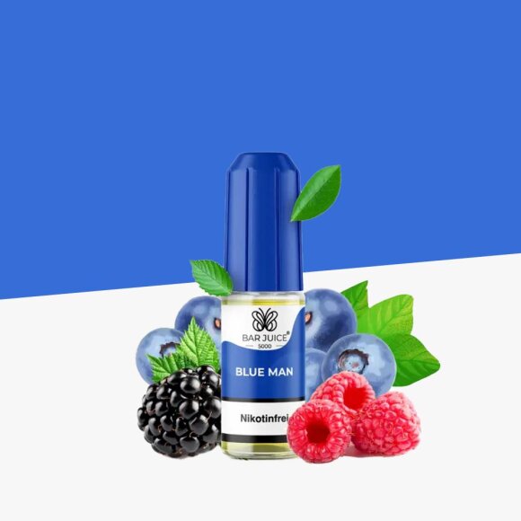 Bar Juice 5000 - Blue Man 0mg/ml - E-Liquid