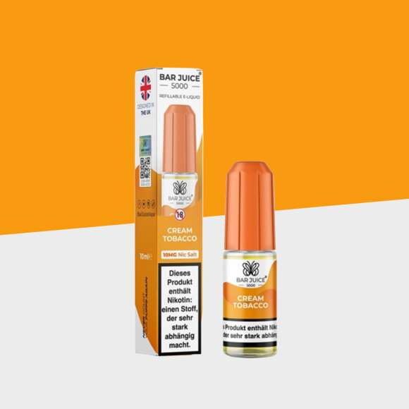 Bar Juice 5000 - Cream Tobacco 10mg/ml - E-Liquid