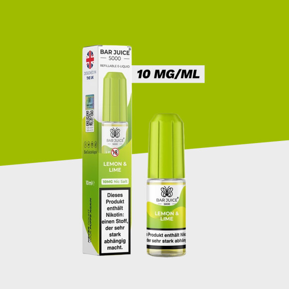 Bar Juice 5000 - Lemon and Lime 10mg/ml - E-Liquid