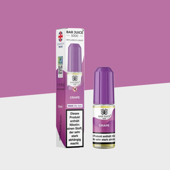 Bar Juice 5000 - Grape 10mg/ml - E-Liquid