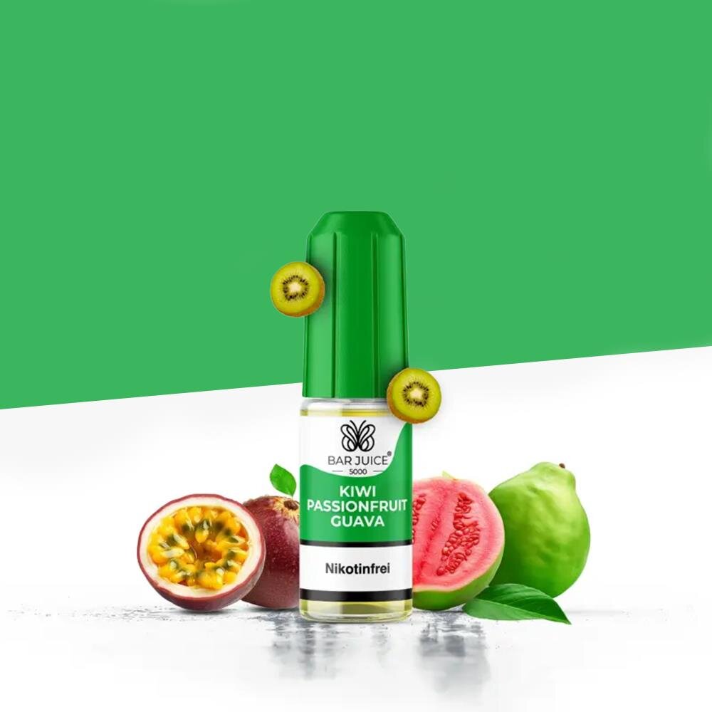 Bar Juice 5000 - Kiwi Passionfruit Guava 0mg - E-Liquid, 7,99