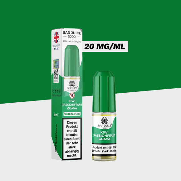 Bar Juice 5000 - Kiwi Passionfruit Guava 20mg/ml - E-Liquid