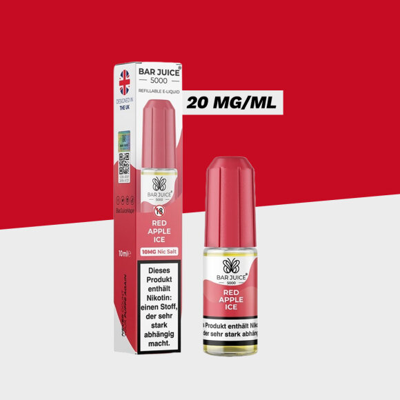 Bar Juice 5000 - Red Apple Ice 20mg/ml - E-Liquid