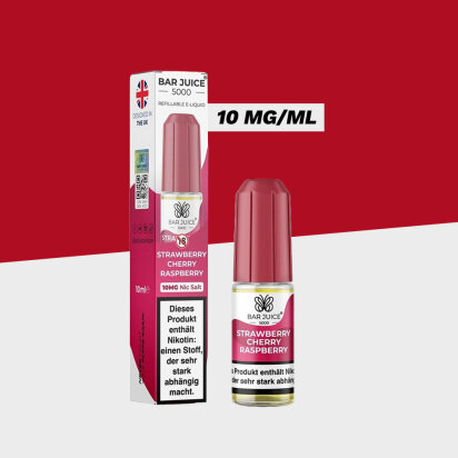 Bar Juice 5000 - Strawberry Cherry Raspberry  10mg/ml -...