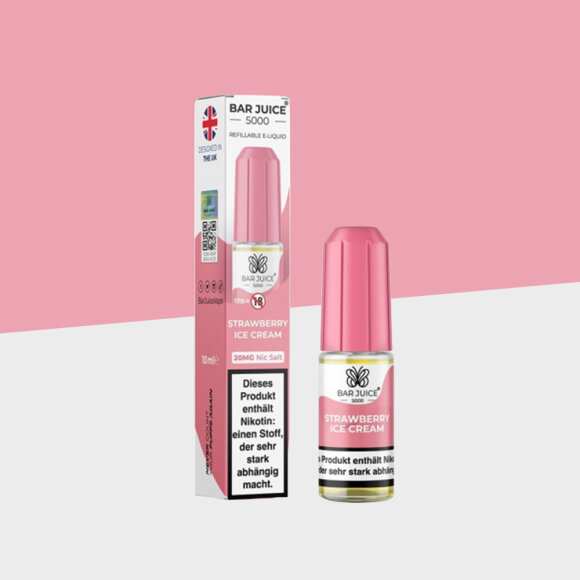 Bar Juice 5000 - Strawberry Ice Cream 20mg/ml - E-Liquid