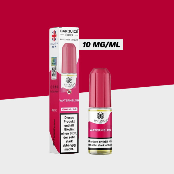 Bar Juice 5000 - Watermelon 10mg/ml – E-Liquid