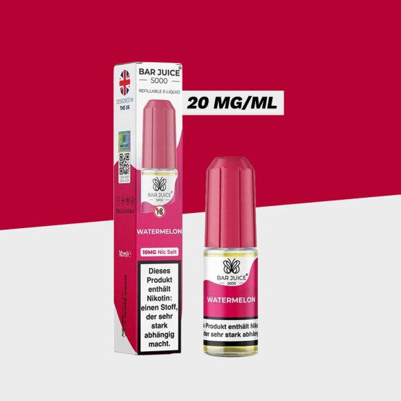 Bar Juice 5000 - Watermelon 20mg/ml – E-Liquid