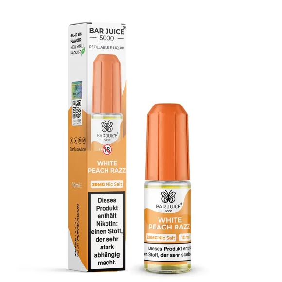 Bar Juice 5000 - White Peach Razz 20mg/ml – E-Liquid