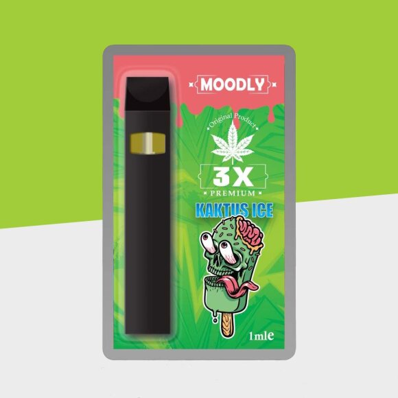 MOODLY - Kaktus Ice - Tresconol-X Einweg Vape