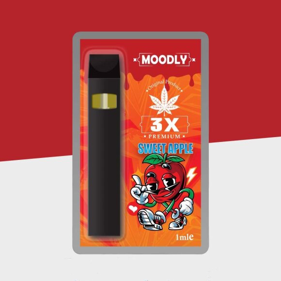 MOODLY - Sweet Apple - Tresconol-X Einweg Vape