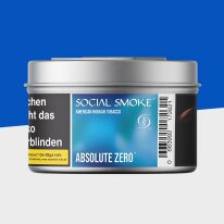 Social Smoke Tabak 200g - Absolute Zero