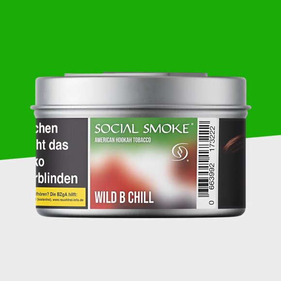 Social Smoke Tabak 200g - Wild B Chill